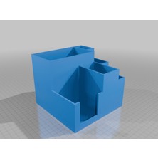 Akaslan Plastik Kalem ve Post-It Organizer – 3D Baskı Ofis Organizer (Bu Ürün Sadece Plastik Parçadır - Almadan Önce Soru Sorabilirsiniz)