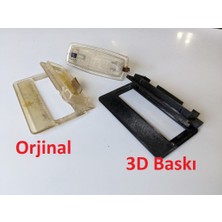 Akaslan Plastik Bmw E30 Tavan Lambası Montaj Braketi Abs Baskı 01452 (Bu Ürün Sadece Plastik Parçadır - Almadan Önce Soru Sorabilirsiniz)
