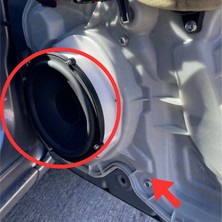 Akaslan Plastik Mazda 3 Hoparlör Tutma Plastiği Abs Baskı 00043 (Bu Ürün Sadece Plastik Parçadır - Almadan Önce Soru Sorabilirsiniz)