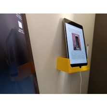 Akaslan Plastik Ipad Mini Duvara Montaj Braketi Pla Baskı 01200 (Bu Ürün Sadece Plastik Parçadır - Almadan Önce Soru Sorabilirsiniz)