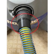 Akaslan Plastik Shop-Vac Spiral Hortum Adaptörü Abs Baskı 00409 (Bu Ürün Sadece Plastik Parçadır - Almadan Önce Soru Sorabilirsiniz)