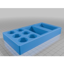 Akaslan Plastik Kolonya Organizer (Bu Ürün Sadece Plastik Parçadır - Almadan Önce Soru Sorabilirsiniz)