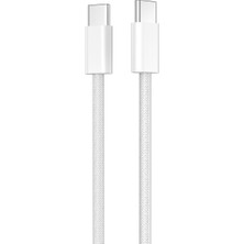 Avcı Teknoloji Market 60W Type-C Şarj Kablosu 2 Metre Usb-C Data Hızlı Şarj Kablosu
