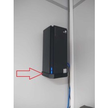 Akaslan Plastik Xiaomi AX1800 Duvar Montaj Braketi Abs Baskı 01084 (Bu Ürün Sadece Plastik Parçadır - Almadan Önce Soru Sorabilirsiniz)