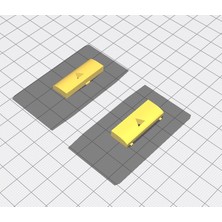 Akaslan Plastik Bmw E39, X5, E53 Uyumlu Klima Düğmesi Abs Baskı 01511 (Bu Ürün Sadece Plastik Parçadır - Almadan Önce Soru Sorabilirsiniz)
