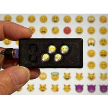 Akaslan Plastik Pico Emoji Klavye Kılıfı - 6909765 (Bu Ürün Sadece Plastik Parçadır - Almadan Önce Soru Sorabilirsiniz)