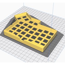 Akaslan Plastik W Ergolite Klavye Sol Kasa Abs Baskı 06012 (Bu Ürün Sadece Plastik Parçadır - Almadan Önce Soru Sorabilirsiniz)