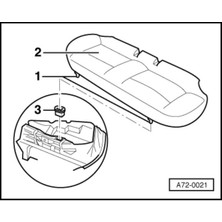 Akaslan Plastik Audi A4 B5 Arka Koltuk Braketi Abs Baskı 01336 (Bu Ürün Sadece Plastik Parçadır - Almadan Önce Soru Sorabilirsiniz)