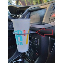 Akaslan Plastik Citroen C5 Bardak Tutucu Abs Baskı 01576 (Bu Ürün Sadece Plastik Parçadır - Almadan Önce Soru Sorabilirsiniz)