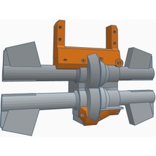 Akaslan Plastik Redcat Axle Servo Montajı - 6908916 (Bu Ürün Sadece Plastik Parçadır - Almadan Önce Soru Sorabilirsiniz)