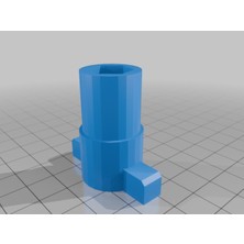 Akaslan Plastik Roket Lokma 13 mm (Bu Ürün Sadece Plastik Parçadır - Almadan Önce Soru Sorabilirsiniz)