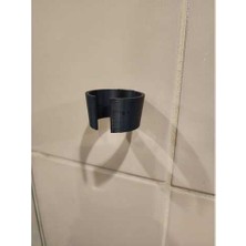 Akaslan Plastik Duvara Monteli Tıraş Makinesi Tutucu (Bu Ürün Sadece Plastik Parçadır - Almadan Önce Soru Sorabilirsiniz)