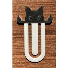 Akaslan Plastik Kedi Orta Parmak Gösteren Kitap Ayracı (Bu Ürün Sadece Plastik Parçadır - Almadan Önce Soru Sorabilirsiniz)