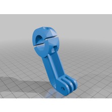 Akaslan Plastik Gopro Montaj Parça Seti – 3D Baskı Kamera Aksesuarı (Bu Ürün Sadece Plastik Parçadır - Almadan Önce Soru Sorabilirsiniz)