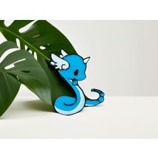 Akaslan Plastik 3D Baskı Sevimli Dragonair Pokémon Chibi Buzdolabı Mıknatısı (Bu Ürün Sadece Plastik Parçadır - Almadan Önce Soru Sorabilirsiniz)