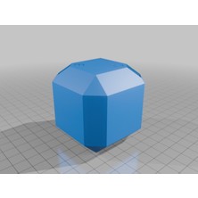 Akaslan Plastik Kolay Basılan 3D Bilye Labirenti Elmas Labirent 3D Baskı (Bu Ürün Sadece Plastik Parçadır - Almadan Önce Soru Sorabilirsiniz)