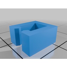 Akaslan Plastik Elektrik Kablosu Duvar Klipsi Kelepçe Tutucu Aparat 3D Baskı (Bu Ürün Sadece Plastik Parçadır - Almadan Önce Soru Sorabilirsiniz)