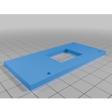 Akaslan Plastik Filshu IEC320 Güç Fişi Için Flex Atx Plaka 3D Baskı (Bu Ürün Sadece Plastik Parçadır - Almadan Önce Soru Sorabilirsiniz)