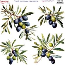 İstanbul Hobi Ütü ile Rub On Transfer Kağıdı 30X30CM RB-175