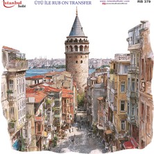 İstanbul Hobi Ütü ile Rub On Transfer Kağıdı 30X30CM RB-379