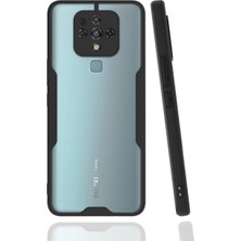 Hnrlishp Newface Tecno Camon 16 Kılıf Platin Silikon - Siyah