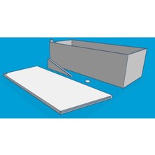 Akaslan Plastik Katlanabilir Saklama Kutusu (Bu Ürün Sadece Plastik Parçadır - Almadan Önce Soru Sorabilirsiniz)