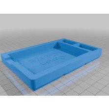 Akaslan Plastik Gridfinity Canon Şarj Aleti Tutucu (Bu Ürün Sadece Plastik Parçadır - Almadan Önce Soru Sorabilirsiniz)