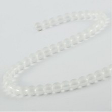 Zero Land Hnrlishp 8 mm Buzlu Kuvars Görünümlü Cam Taşı - Şeffaf