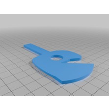 Akaslan Plastik Lastik Bant Gitar (Bu Ürün Sadece Plastik Parçadır - Almadan Önce Soru Sorabilirsiniz)