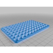 Akaslan Plastik Decfinity 12X8 120MM x 80MM Taban Plakası 3D Baskı (Bu Ürün Sadece Plastik Parçadır - Almadan Önce Soru Sorabilirsiniz)