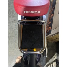 Akaslan Plastik Honda Super Cub C125 Kargo Taşıyıcı Plaka 3D Baskı (Bu Ürün Sadece Plastik Parçadır - Almadan Önce Soru Sorabilirsiniz)