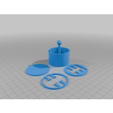 Akaslan Plastik Vites Anahtarlık (Baskı Öncesi Boyutlandırınız) (Bu Ürün Sadece Plastik Parçadır - Almadan Önce Soru Sorabilirsiniz)