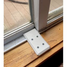 Akaslan Plastik Sürgülü Pencere Kilidi (Bu Ürün Sadece Plastik Parçadır - Almadan Önce Soru Sorabilirsiniz)