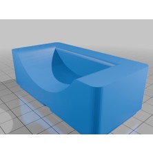 Akaslan Plastik Gridfinity Canon RF50 1.8 Destek 3D Baskı (Bu Ürün Sadece Plastik Parçadır - Almadan Önce Soru Sorabilirsiniz)