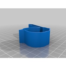 Akaslan Plastik Kuş Kurabiye Kesici 3D Baskı (Bu Ürün Sadece Plastik Parçadır - Almadan Önce Soru Sorabilirsiniz)