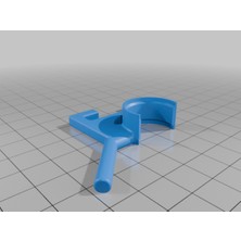 Akaslan Plastik Ikea Skadis Masura ve Iplik Tutucu Açı Remix 3D Baskı (Bu Ürün Sadece Plastik Parçadır - Almadan Önce Soru Sorabilirsiniz)