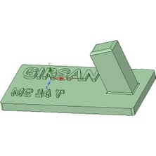 Akaslan Plastik Parmak Kaykay Rampalı Ray Aparatı (Bu Ürün Sadece Plastik Parçadır - Almadan Önce Soru Sorabilirsiniz)