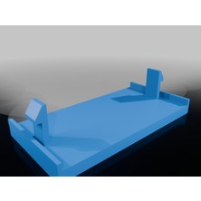 Akaslan Plastik Euro Modül Boş Plaka 3D Baskı (Bu Ürün Sadece Plastik Parçadır - Almadan Önce Soru Sorabilirsiniz)