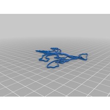 Akaslan Plastik Daffy Duck Duvar Dekoru 3D Baskı (Bu Ürün Sadece Plastik Parçadır - Almadan Önce Soru Sorabilirsiniz)