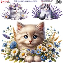 İstanbul Hobi Ütü ile Rub On Transfer Kağıdı 30X30CM RB-221