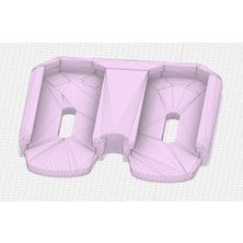 Akaslan Plastik Gen 2 Çift Pmag Taban Plakası Kuplörü 3D Baskı (Bu Ürün Sadece Plastik Parçadır - Almadan Önce Soru Sorabilirsiniz)