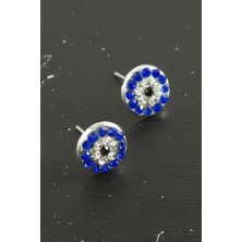 Zero Land Hnrlishp Nazar Taşlı Minik Küpe - Mi