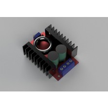 Akaslan Plastik Dc-Dc 6A 150W Dönüştürücü (Sadece Voltaj Regülasyonu) 3D Baskı (Bu Ürün Sadece Plastik Parçadır - Almadan Önce Soru Sorabilirsiniz)