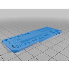 Akaslan Plastik Amolen Ipek Yeşil Mavi Renk Örneği 3D Baskı (Bu Ürün Sadece Plastik Parçadır - Almadan Önce Soru Sorabilirsiniz)