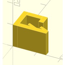 Akaslan Plastik Plaka Kapak Klipsi 3D Baskı (Bu Ürün Sadece Plastik Parçadır - Almadan Önce Soru Sorabilirsiniz)