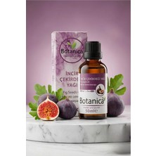 Botanica %100 Saf Incir Çekirdeği Yağı Yüz Bakımı Nemlendirici Onarıcı Doğal Bitkisel Lüks Bakım 50 ml