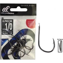Hayabusa Hfks 130 No:1/0 Black Nikel Iğne 15 Adet