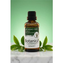 Botanica %100 Saf Çay Ağacı Yağı Saç Derisi Bakımı Kepek Önleyici Doğal Arındırıcı Uçucu Bitkisel 50 ml