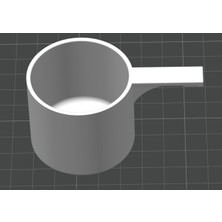 Akaslan Plastik Kedi Mama Kaşığı (Bu Ürün Sadece Plastik Parçadır - Almadan Önce Soru Sorabilirsiniz)