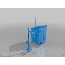 Akaslan Plastik Model Bina Yağmur Iniş Borusu (Bu Ürün Sadece Plastik Parçadır - Almadan Önce Soru Sorabilirsiniz)